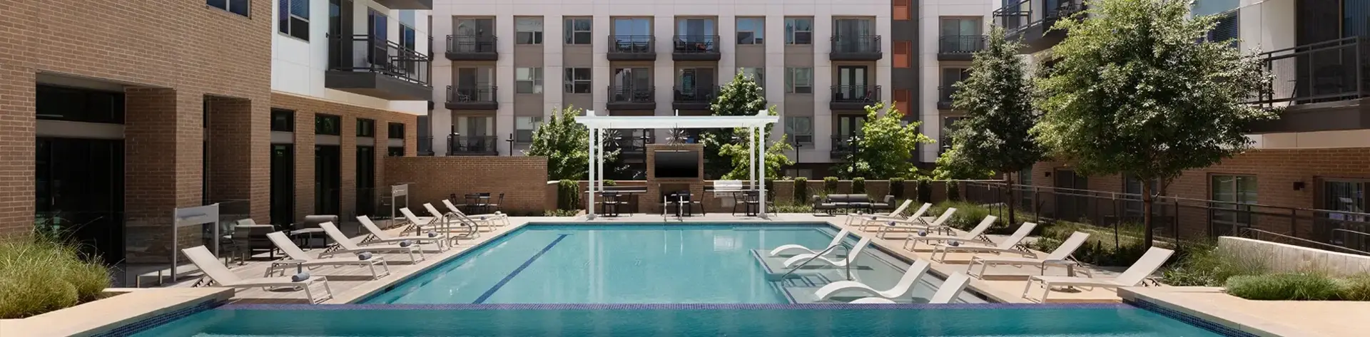 AVE Blue Bell Pool at daytime