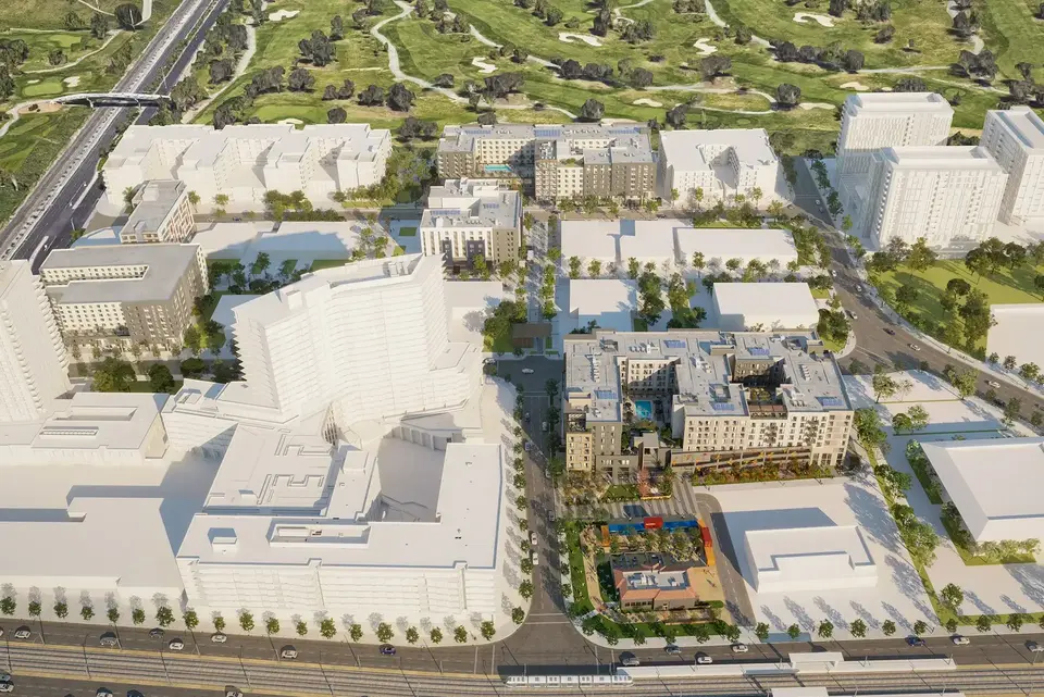 Development map of AVE Santa Clara 