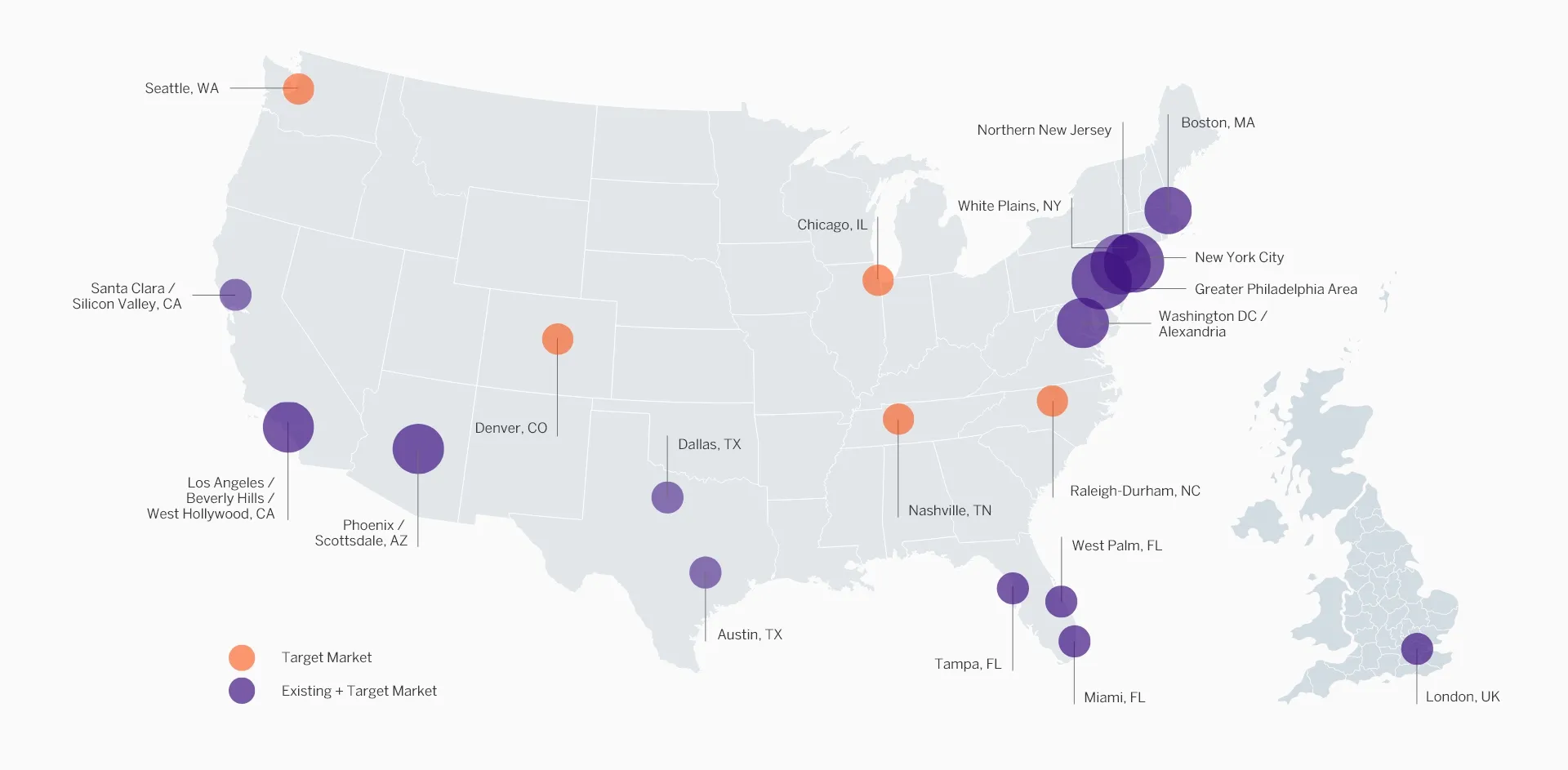 Markets map